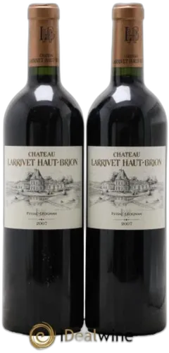 vue du vin Château Larrivet Haut-Brion
