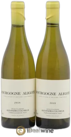 photo du vin Aligoté Alexandra Couvreur