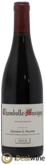 photo du vin Chambolle-Musigny Georges Roumier 2010