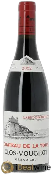 photo du vin Clos de Vougeot Grand Cru Château de la Tour
