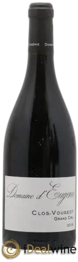 photo du vin Clos de Vougeot Grand Cru Domaine René Engel Domaine Eugénie