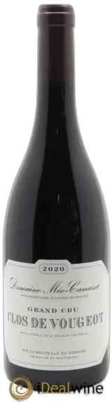 aperçu du vin Clos de Vougeot Méo-Camuzet