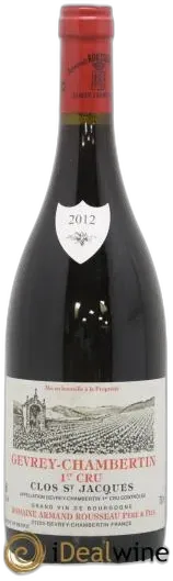 illustration du vin Clos Saint-Jacques