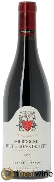 photo du vin Hautes-Côtes de Nuits Geantet-Pansiot