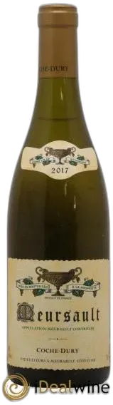 photo du vin Meursault Coche Dury 2017
