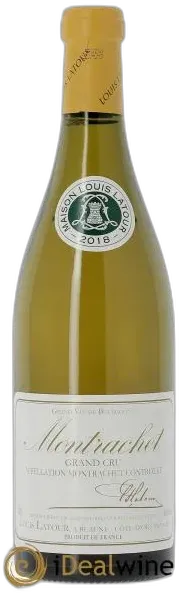 vue du vin Montrachet Louis Latour