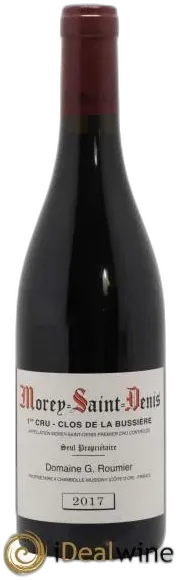 photo du vin Clos de la Bussière