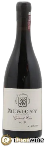 vue du vin Musigny Grand Cru Domaine Drouhin-Laroze