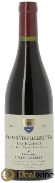 image du vin Les Fichots