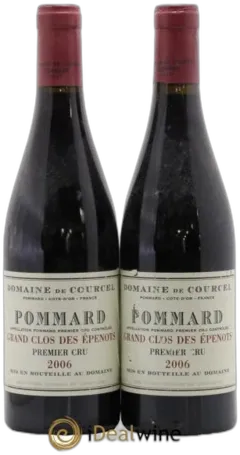 photo du vin Grand Clos des Epenots de Courcel