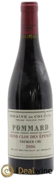 photo du vin Grand Clos des Epenots de Courcel