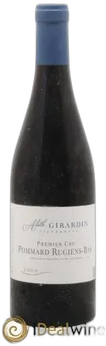 photo du vin Rugiens Bas Aleth Girardin