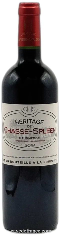 capture du vin l’Héritage de Chasse Spleen