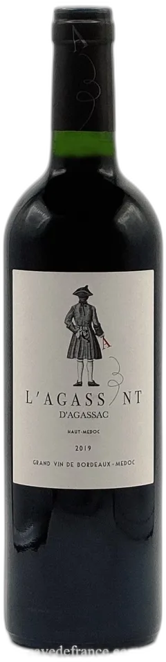 photo du vin Haut-Médoc l'Agassant d'Agassac