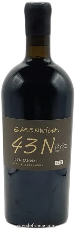 photo du vin Madiran Château Peyros Greenwich 43n