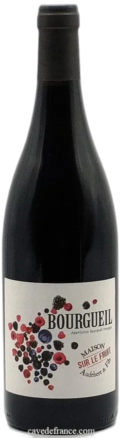 illustration du vin Bourgueil Sur le Fruit Audebert et Fils