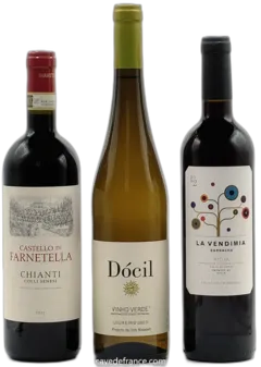 vue du vin Trio Vins Italie Portugal Espagne