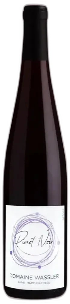vue du vin Pinot Noir Bio, Domaine Wassler 2024
