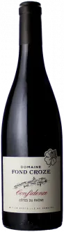 image du vin Confidence Rouge 2024 Domaine Fond Croze