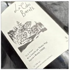 photos du vin Vin de France le Clos Bareth Thomas Popy 2020 Magnum