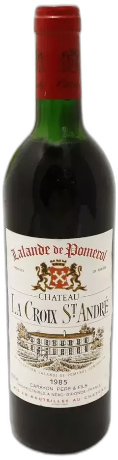 photo du vin Château la Croix Saint André