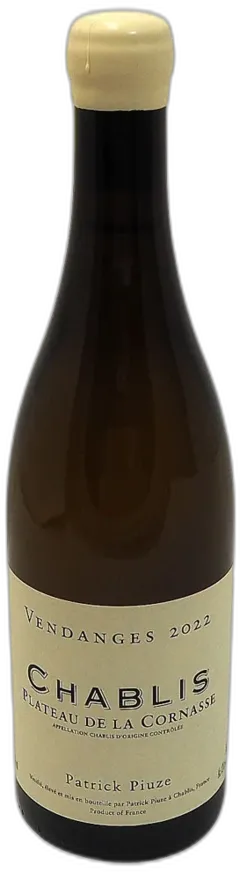 photo du vin Chablis Plateau de la Cornasse