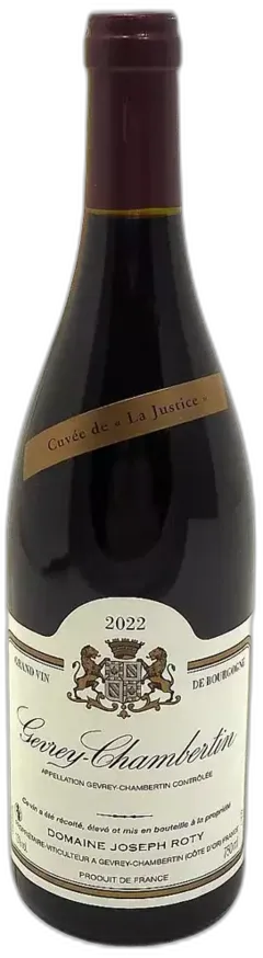 photo du vin Joseph Roty Gevrey Chambertin la Justice