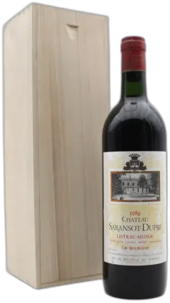 capture du vin Millésime Bordeaux 1986