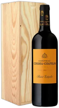 vue du vin Magnum de Saint-Estèphe Château Cossieu-Coutelin Aoc 2018