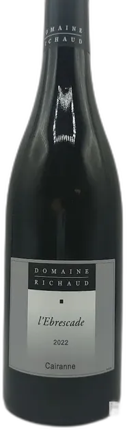 illustration du vin Cairanne Domaine Richaud l’Ebrescade