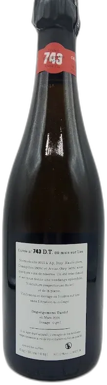 photos du vin Cuvée 743