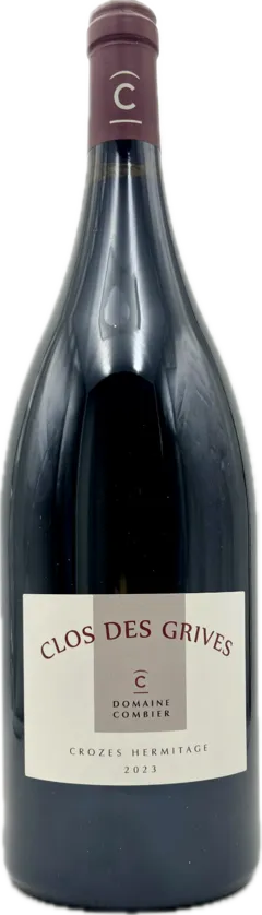 vue du vin Domaine Combier Clos des Grives 2023 Vin Rouge, Vallée du Rhône