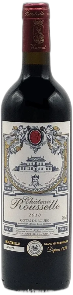 photo du vin Côtes de Bourg Château Rousselle