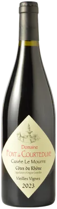 photo du vin Côtes du Rhône Domaine Font de Courtedune Cuvée le Mourre