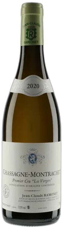 image du vin Chassagne-Montrachet 1er Cru les Vergers 2020