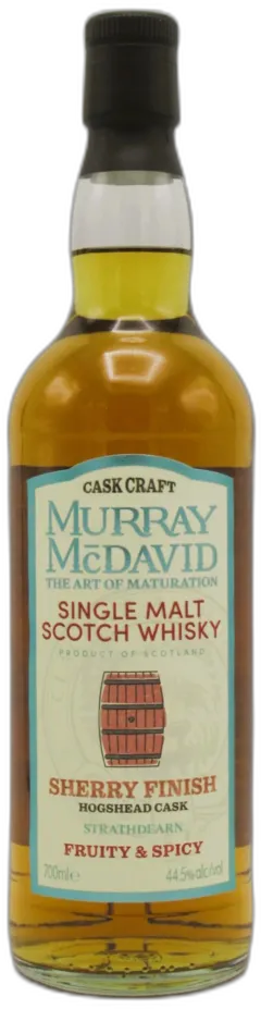 image du vin Single Malt Strathdearn Distillery Sherry Finish