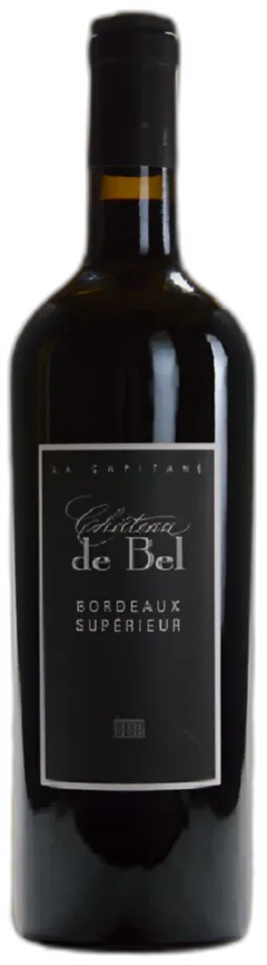 image du vin Château de Bel la Capitane 2016 Aoc Bordeaux Supérieur