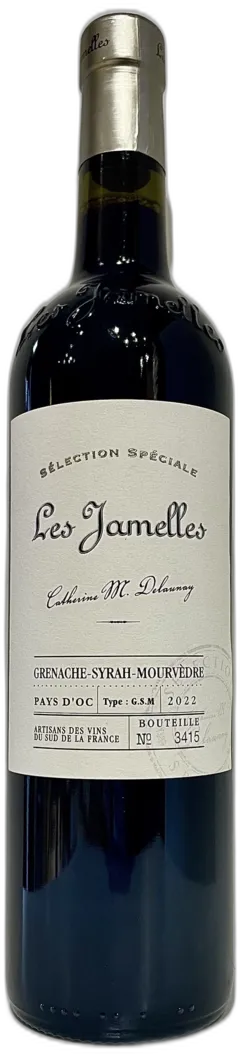 photo du vin Grenache Syrah Mourvèdre "les Jamelles "Sélection Spéciale