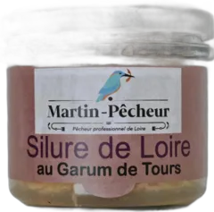 illustration du vin Rillette Artisanale Martin-Pecheur Silure de Loire au Garum de Touraine 95 gr