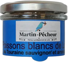 image du vin Rillette Artisanale Martin-Pecheur de Poissons de Loire 95 gr de Touraine