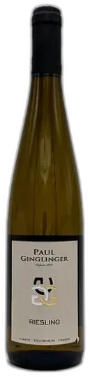 photo du vin Domaine Paul Ginglinger Alsace Riesling Riesling Drei Exa 2023