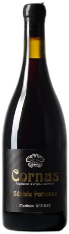 photo du vin Domaine du Coulet Cornas la Geniale Patronne 2022