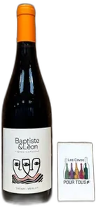 capture du vin Baptiste et Leon Vdf Rouge Merlot/Syrah