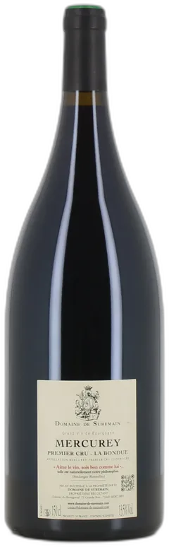 photos du vin Mercurey 1er Cru Rouge de Suremain Bondue Magnum