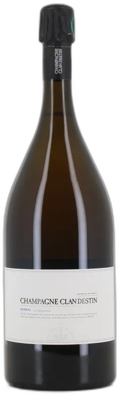 photo du vin Magnum Champagne Boréal R22 Clandestin