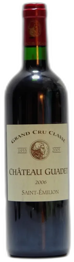 vue du vin 2006 Château Guadet, Saint Emilion Gcc