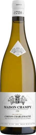 vue du vin Champy Corton-Charlemagne