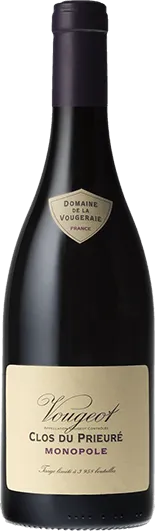 photo du vin Domaine de la Vougeraie Vougeot Village "Clos du Prieuré Rouge" Monopole 2023
