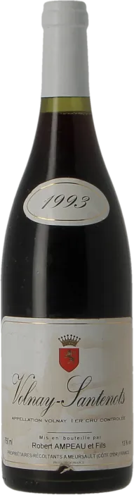 capture du vin Volnay 1er Cru les Santenots