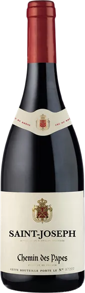 capture du vin Saint-Joseph Rouge Chemin des Papes